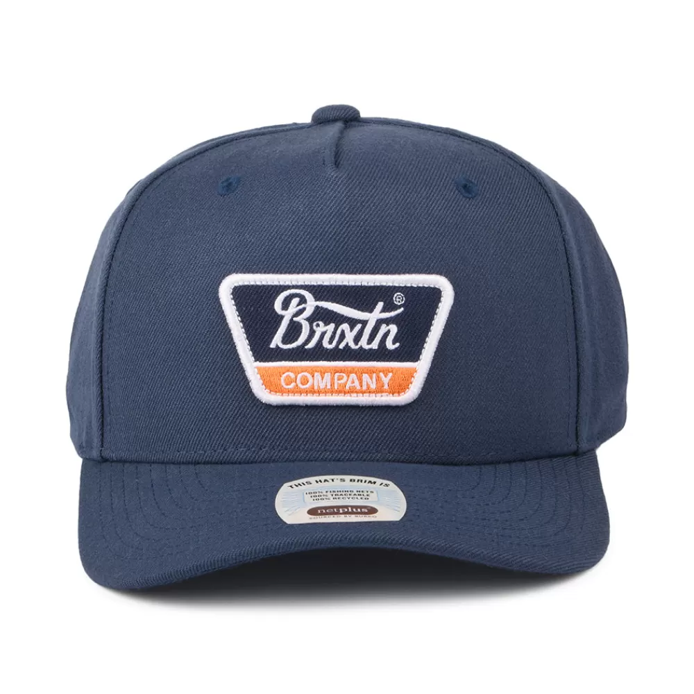 Casquettes De Baseball | Casquettes Homme^Brixton Casquette Snapback Linwood C NetPLus MP bleu ardoise