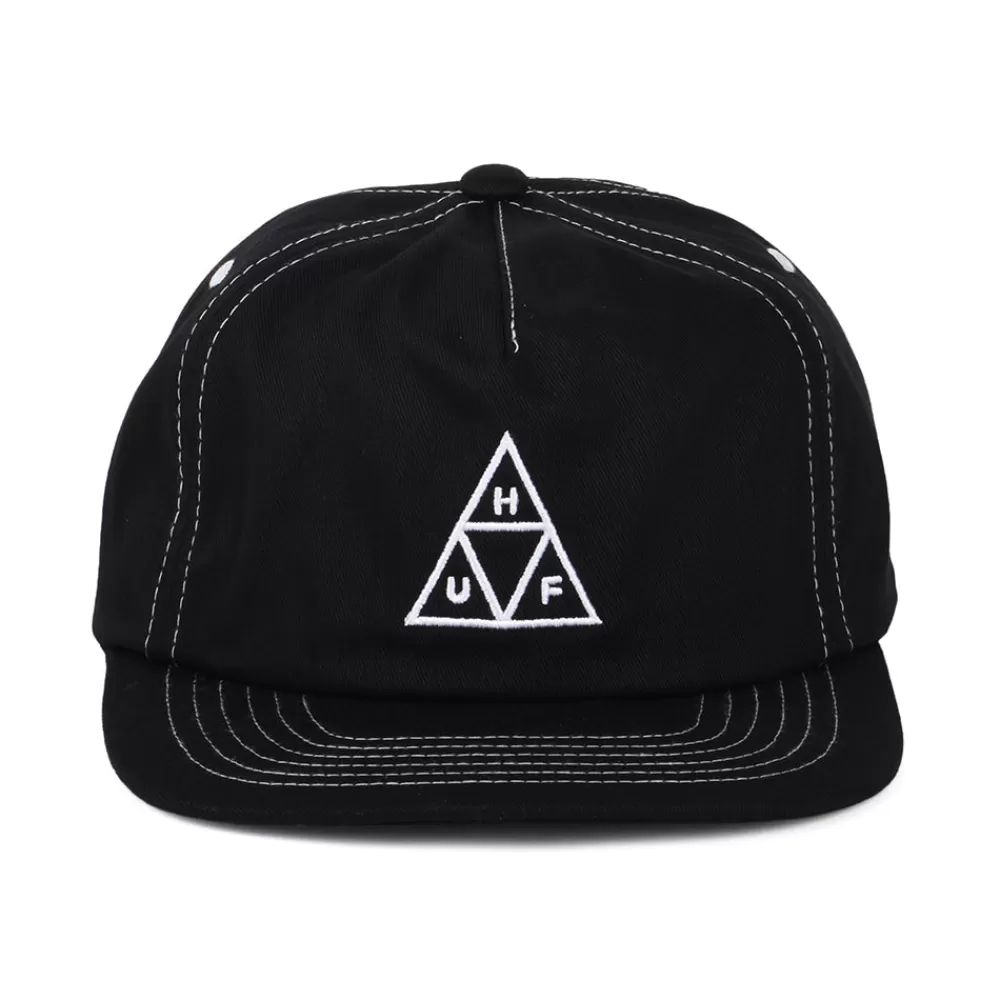 Casquettes De Baseball | Casquettes Homme^HUF Casquette Snapback Non Structurée Triple Triangle noir-blanc