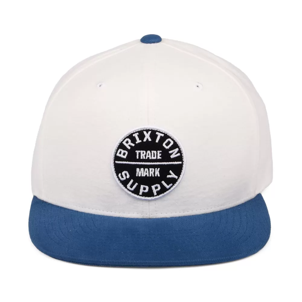 Casquettes De Baseball | Casquettes Homme^Brixton Casquette Snapback Oath III blanc cassé-bleu ciel