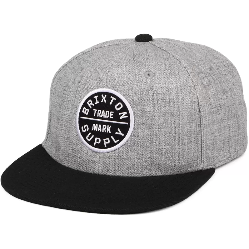 Casquettes De Baseball | Chapeaux Homme^Brixton Casquette Snapback Oath III gris-noir