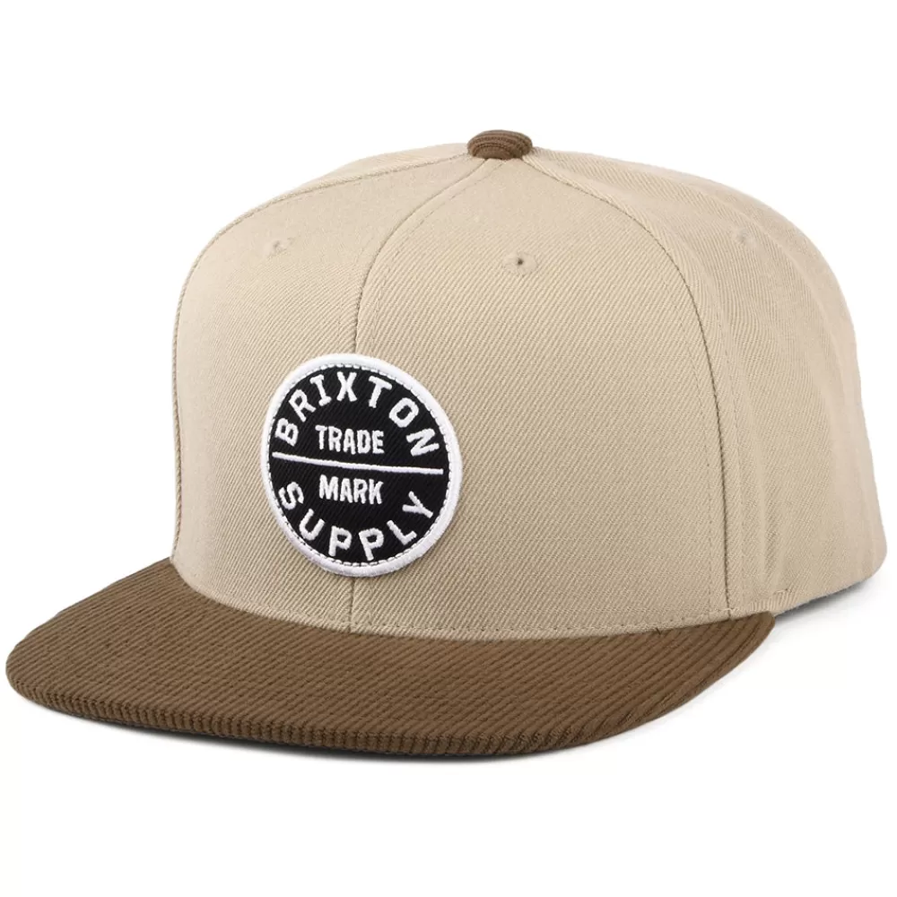 Casquettes De Baseball | Casquettes Homme^Brixton Casquette Snapback Oath III khaki-sépia