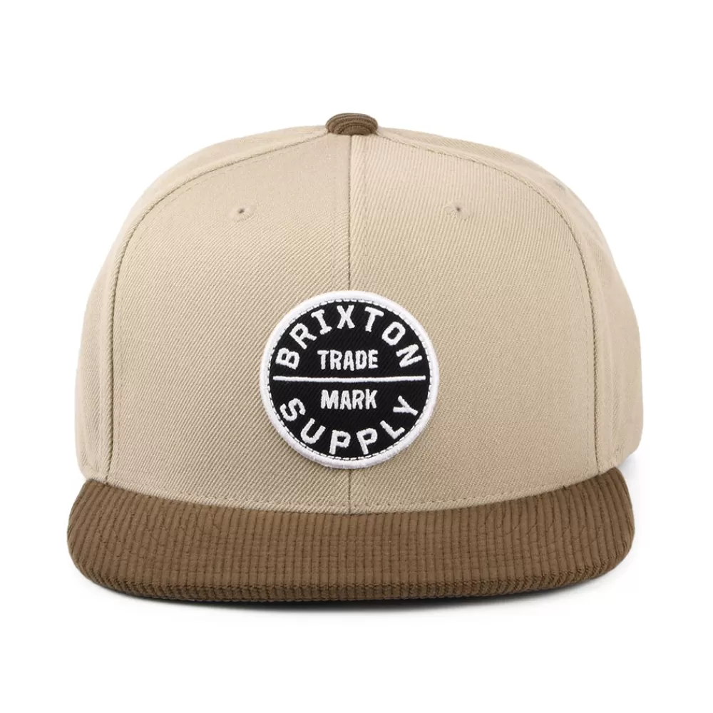 Casquettes De Baseball | Casquettes Homme^Brixton Casquette Snapback Oath III khaki-sépia