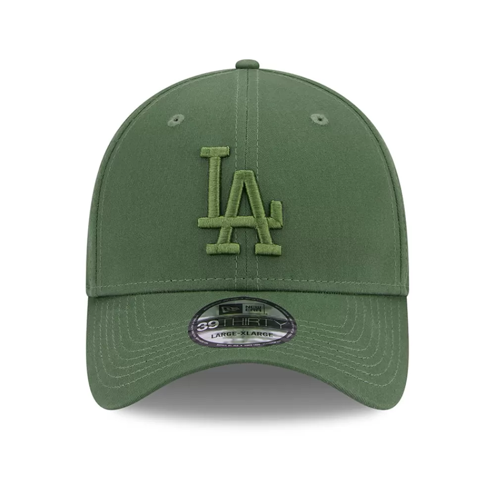 Casquettes De Baseball | Casquettes Homme^New Era Casquette 39THIRTY MLB League Essential L.A. Dodgers olive sur olive