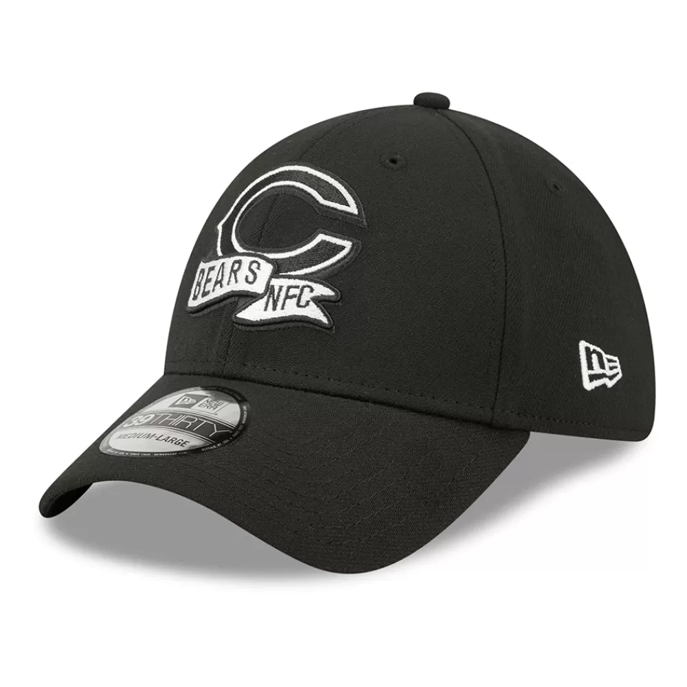 Casquettes De Baseball | Casquettes Homme^New Era Casquette 39THIRTY NFL Sideline Chicago Bears noir-blanc