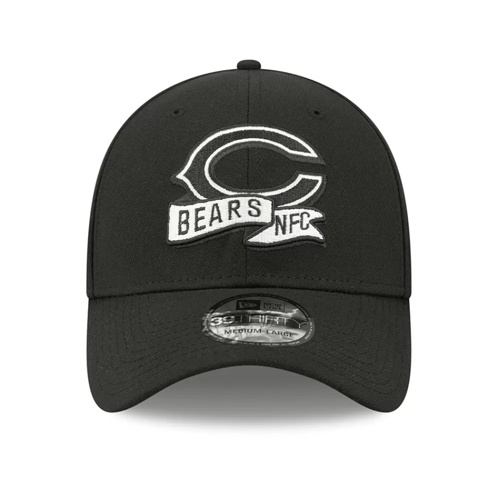 Casquettes De Baseball | Casquettes Homme^New Era Casquette 39THIRTY NFL Sideline Chicago Bears noir-blanc