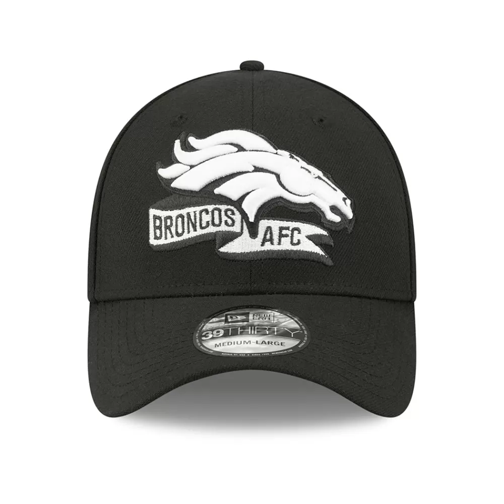 Casquettes De Baseball | Casquettes Homme^New Era Casquette 39THIRTY NFL Sideline Denver Broncos noir-blanc
