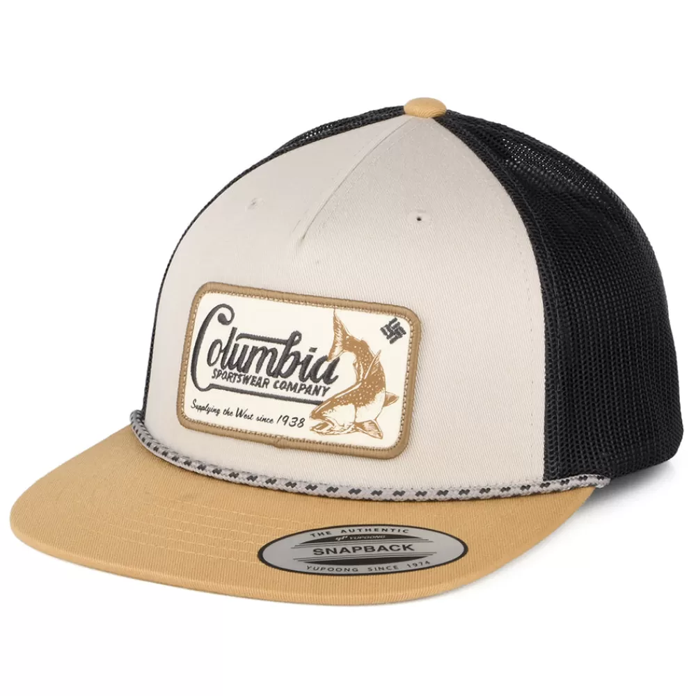Casquettes Trucker | Casquettes De Baseball^Columbia Casquette Trucker à Visière Plate West Fish pierre-camel- anthracite
