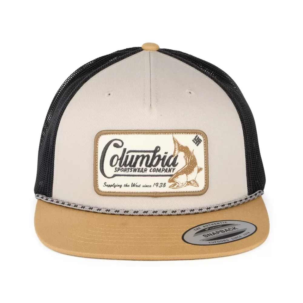 Casquettes Trucker | Casquettes De Baseball^Columbia Casquette Trucker à Visière Plate West Fish pierre-camel- anthracite