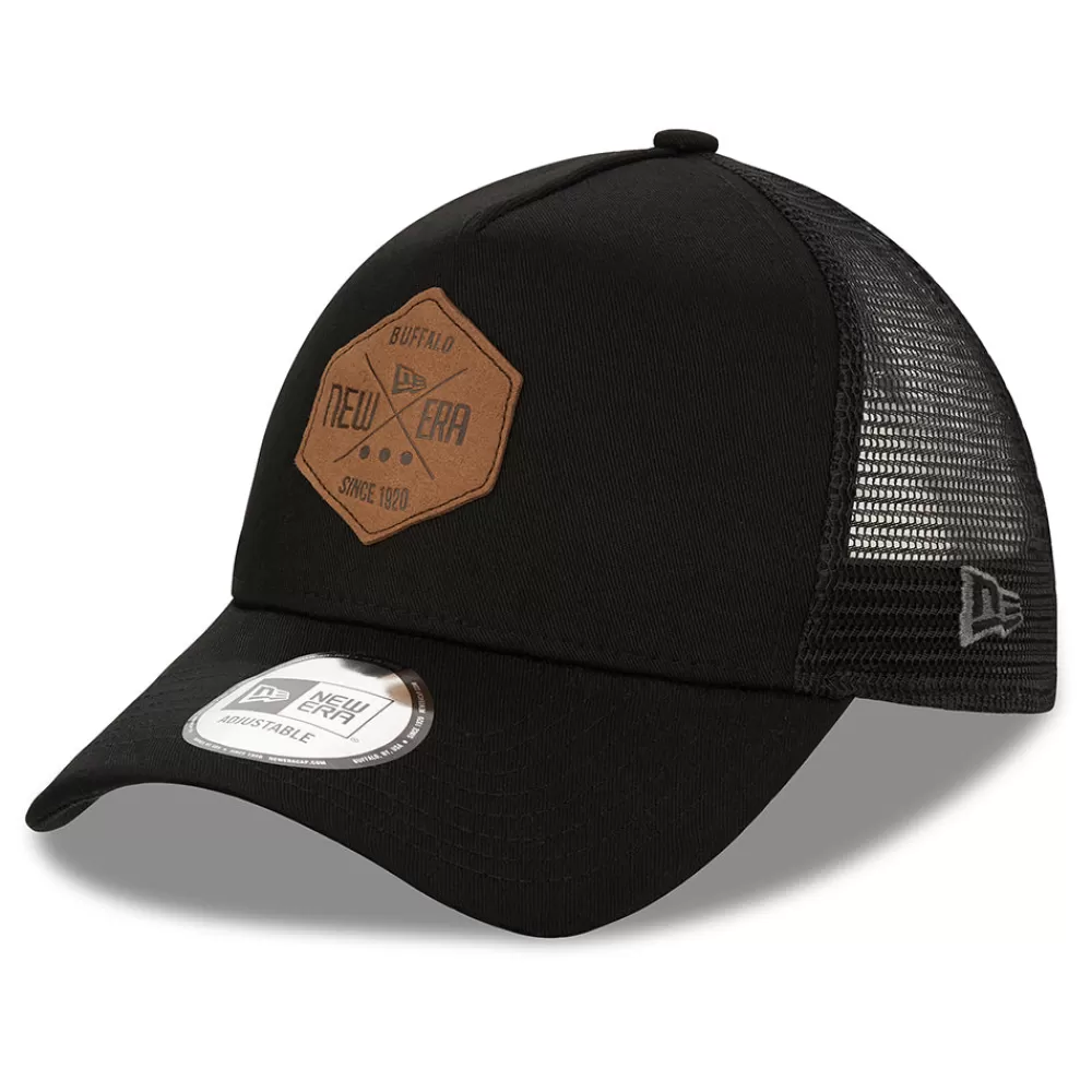 Casquettes Trucker | Casquettes De Baseball^New Era Casquette Trucker A-Frame 9FORTY Heritage Patch noir