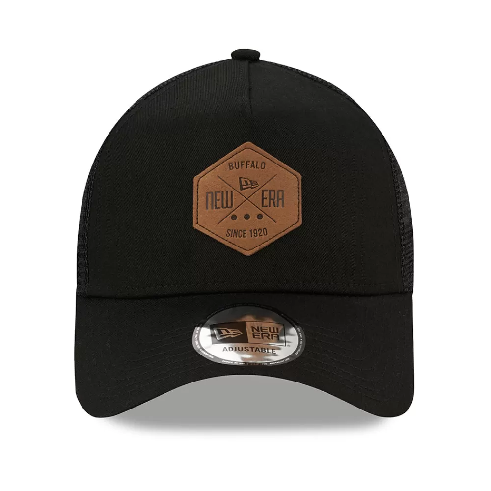 Casquettes Trucker | Casquettes De Baseball^New Era Casquette Trucker A-Frame 9FORTY Heritage Patch noir