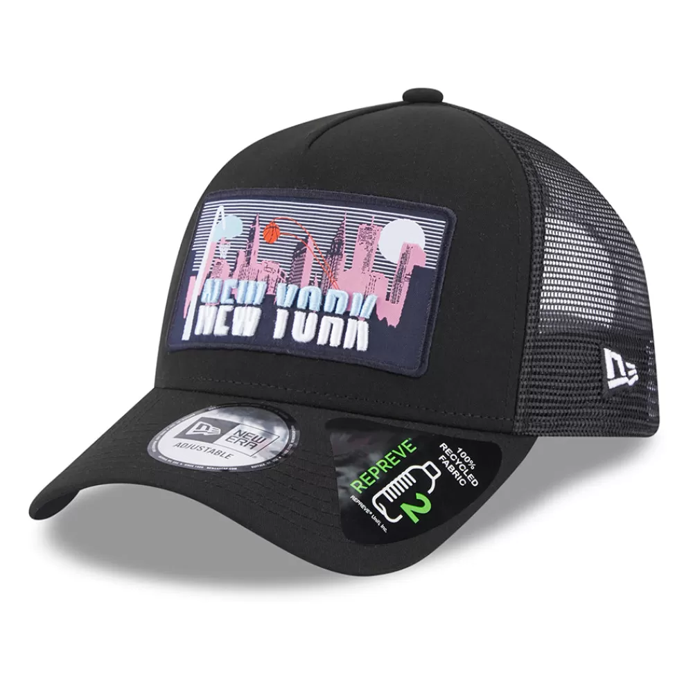 Casquettes Trucker | Casquettes De Baseball^New Era Casquette Trucker A-Frame License Plate New York noir