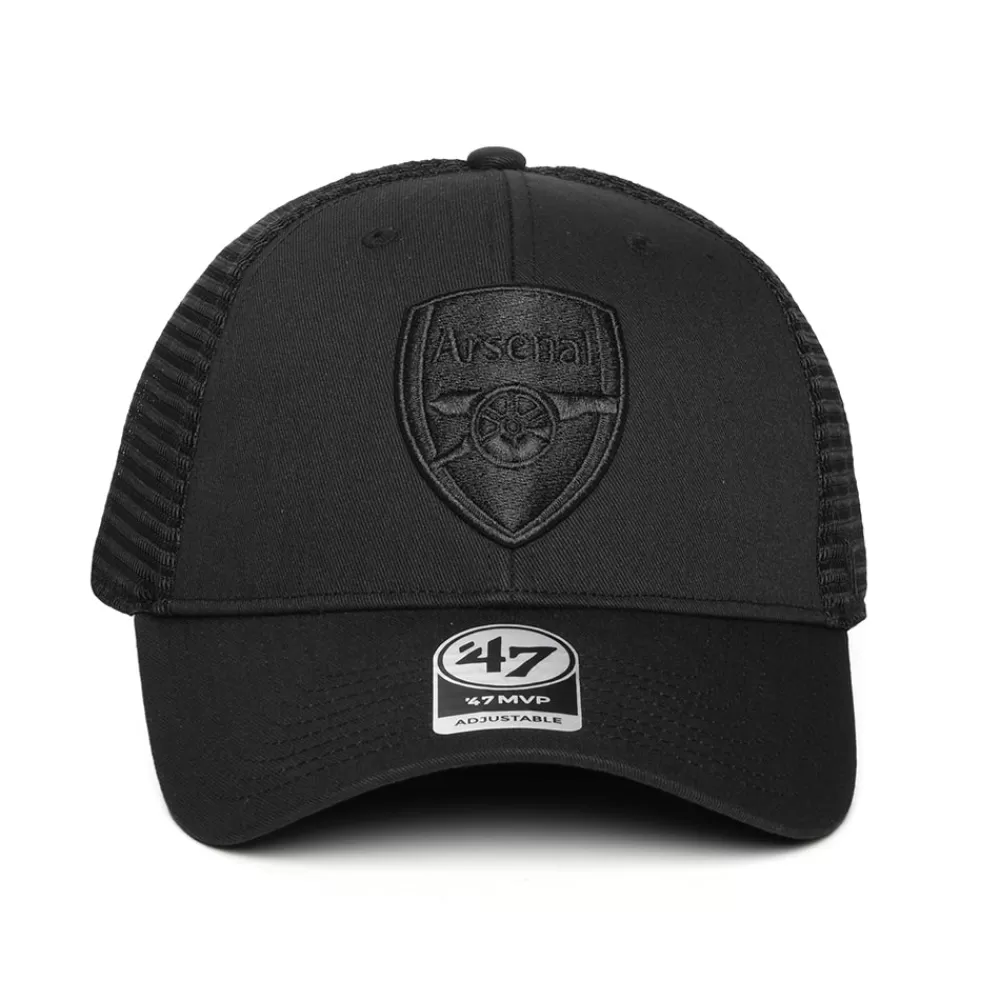 Casquettes Trucker | Casquettes Homme^47 Brand Casquette Trucker Branson MVP Arsenal FC noir sur noir