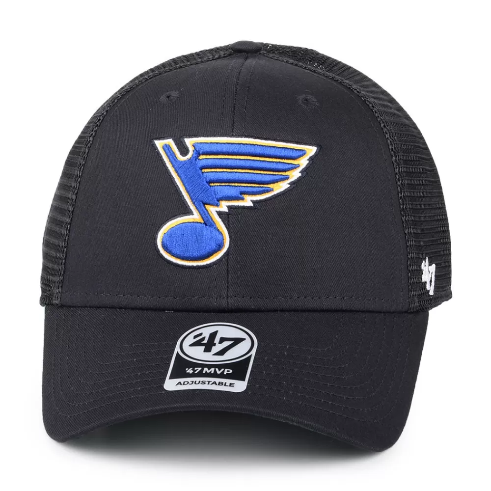 Casquettes Trucker | Casquettes Homme^47 Brand Casquette Trucker Branson MVP St Louis Blues bleu marine