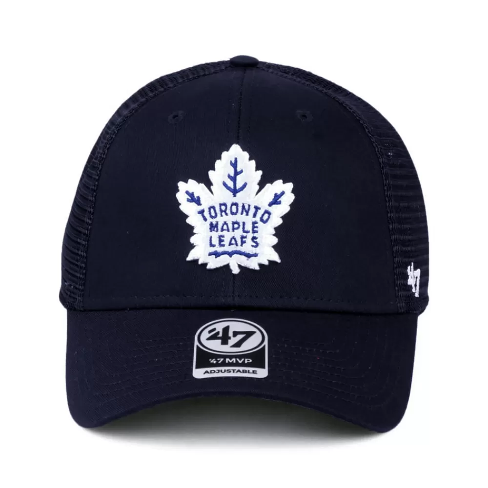 Casquettes Trucker | Casquettes Homme^47 Brand Casquette Trucker Branson MVP Toronto Maple Leafs bleu marine