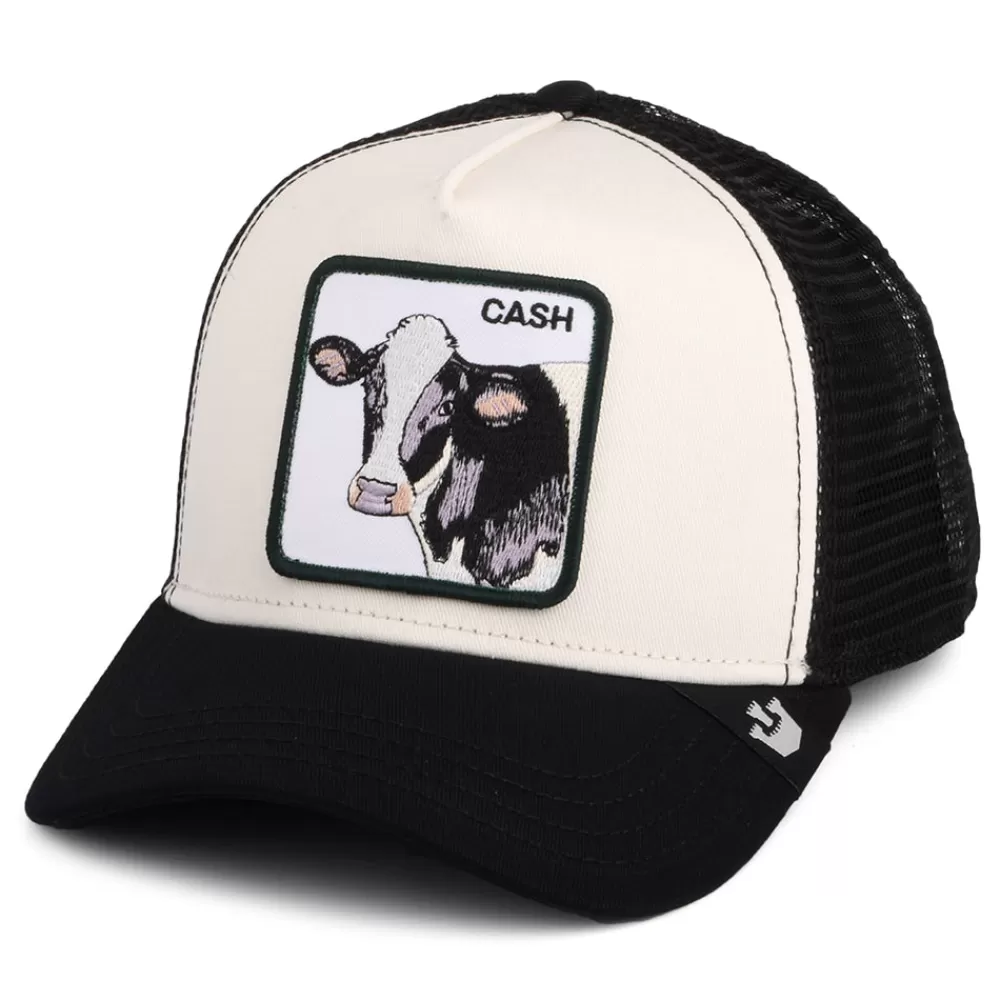 Casquettes Trucker | Casquettes De Baseball^Goorin Bros. Casquette Trucker Cash Cow blanc-noir