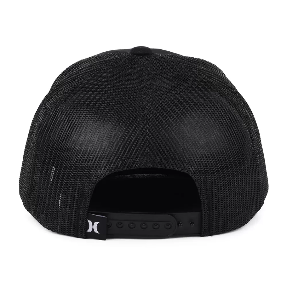Casquettes Trucker | Casquettes De Baseball^Hurley Casquette Trucker Corp Staple noir sur noir
