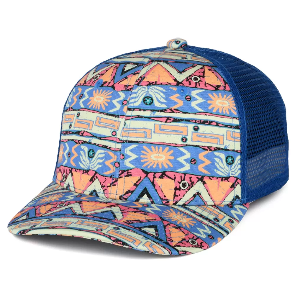 Casquettes Trucker^Patagonia Casquette Trucker Enfant en Coton Bio High Hopes Geo bleu-multi