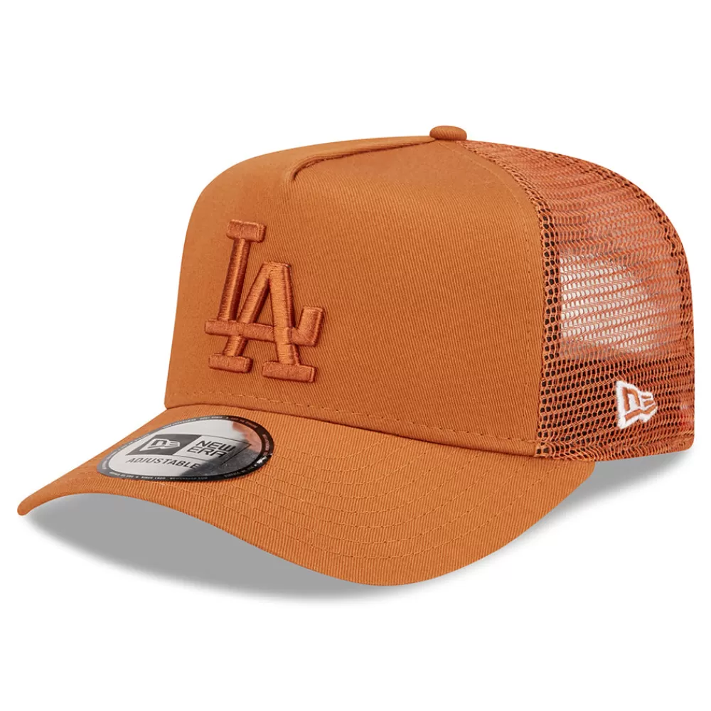 Casquettes Trucker^New Era Casquette Trucker Enfant MLB Tonal Mesh A-Frame L.A. Dodgers ocre