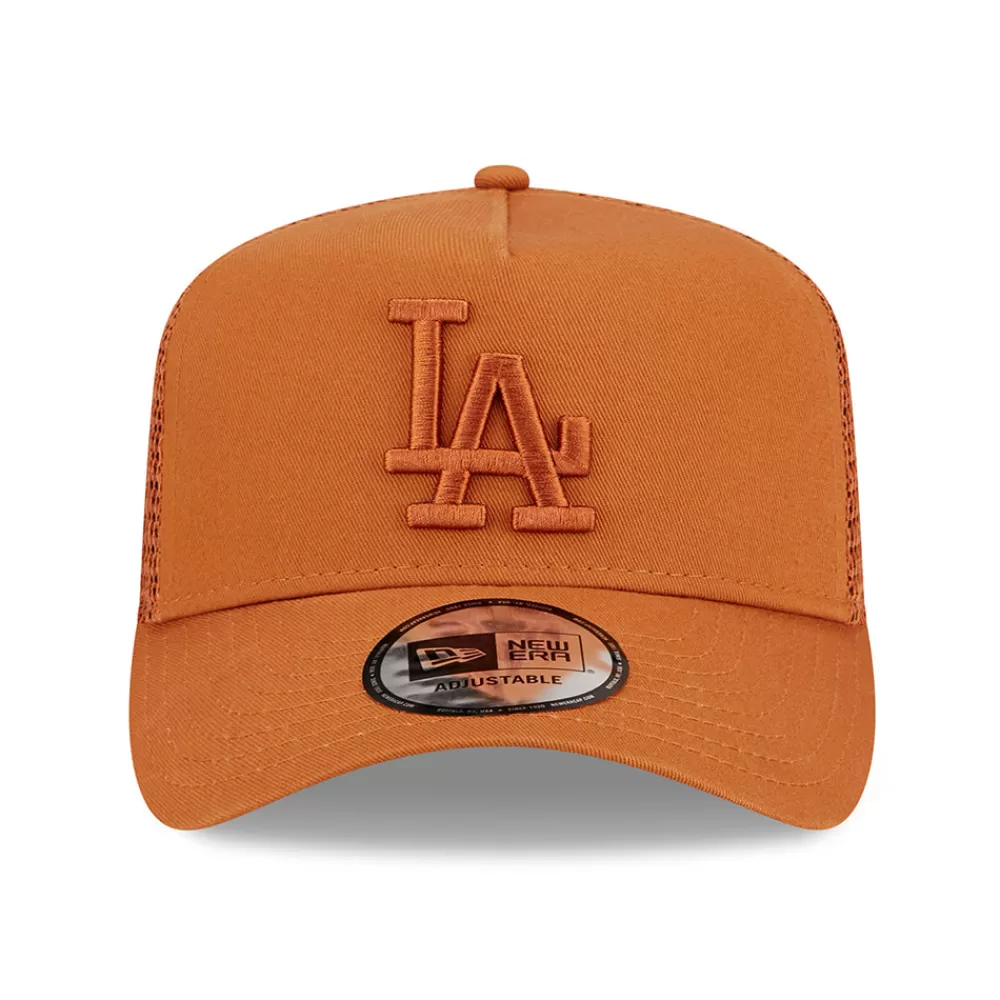 Casquettes Trucker^New Era Casquette Trucker Enfant MLB Tonal Mesh A-Frame L.A. Dodgers ocre