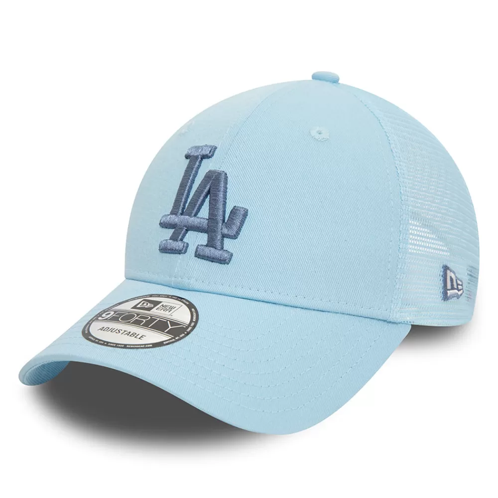 Casquettes Trucker | Casquettes Homme^New Era Casquette Trucker 9FORTY MLB Home Field L.A. Dodgers bleu glacé-bleu