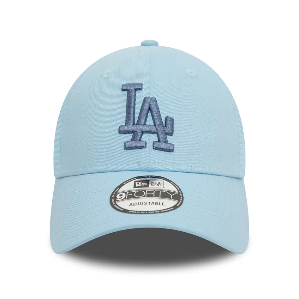 Casquettes Trucker | Casquettes Homme^New Era Casquette Trucker 9FORTY MLB Home Field L.A. Dodgers bleu glacé-bleu