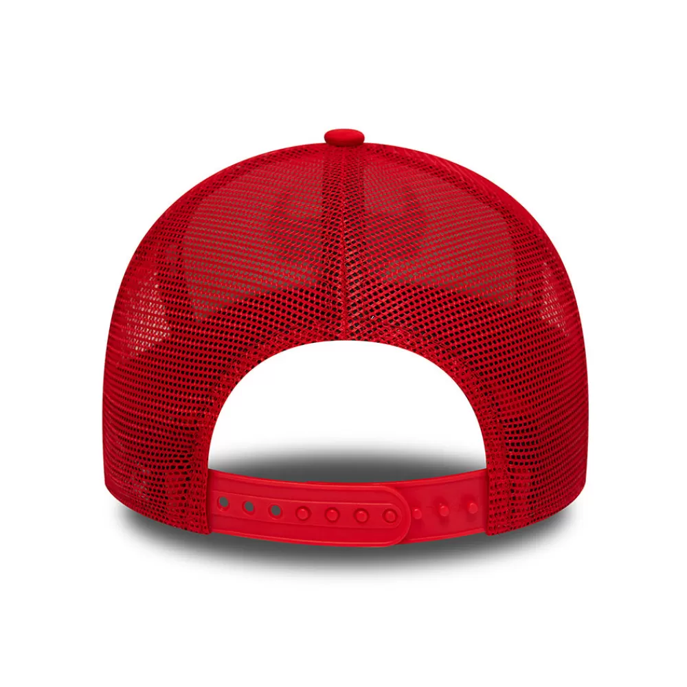 Casquettes Trucker | Casquettes De Baseball^New Era Casquette Trucker 9FORTY NBA Team Colour Block Chicago Bulls blanc-rouge