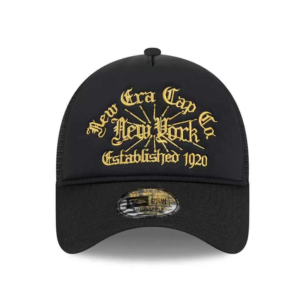 Casquettes Trucker | Casquettes De Baseball^New Era Casquette Trucker 9FORTY NE A-Frame noir