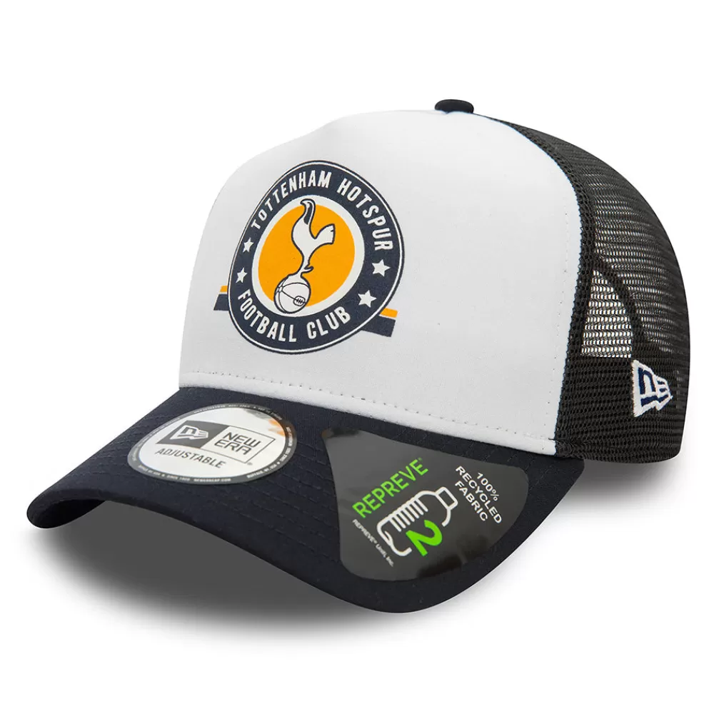 Casquettes Trucker | Casquettes De Baseball^New Era Casquette Trucker Graphic Repreve A-Frame Tottenham Hotspur FC bleu marine-blanc
