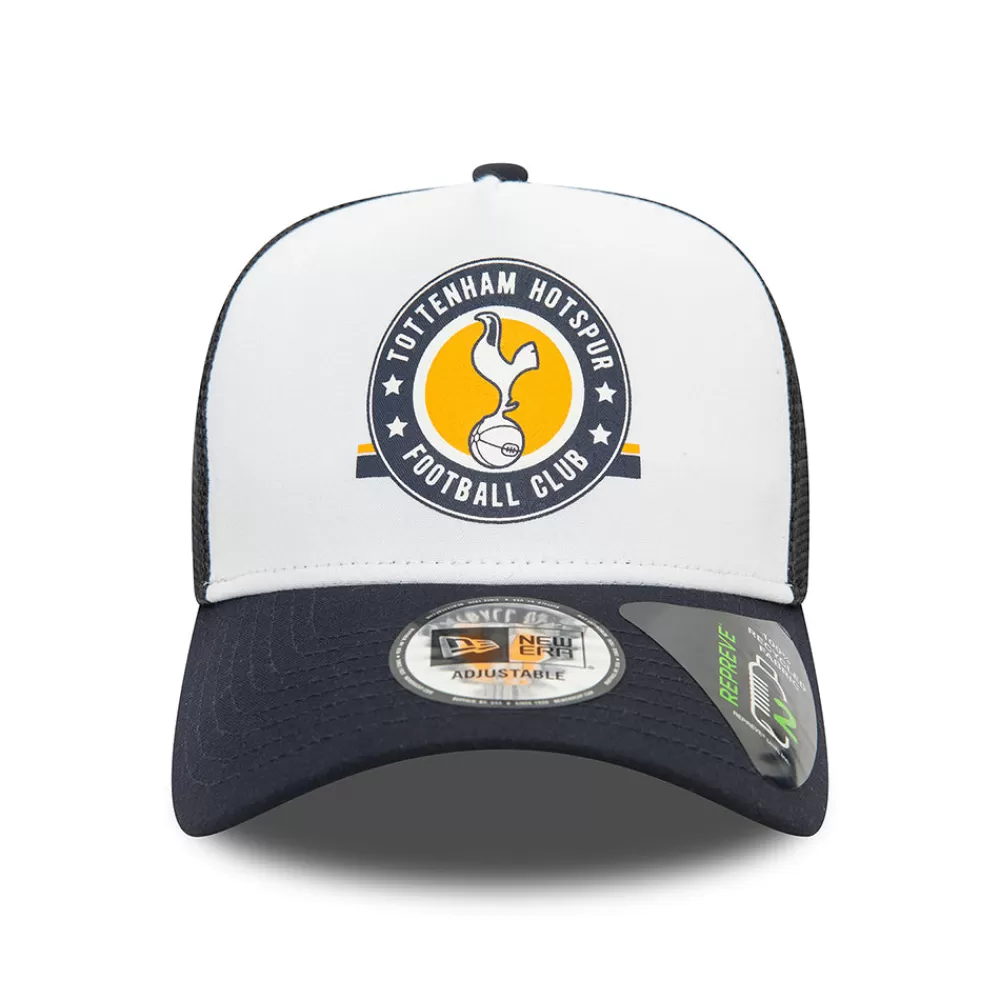 Casquettes Trucker | Casquettes De Baseball^New Era Casquette Trucker Graphic Repreve A-Frame Tottenham Hotspur FC bleu marine-blanc