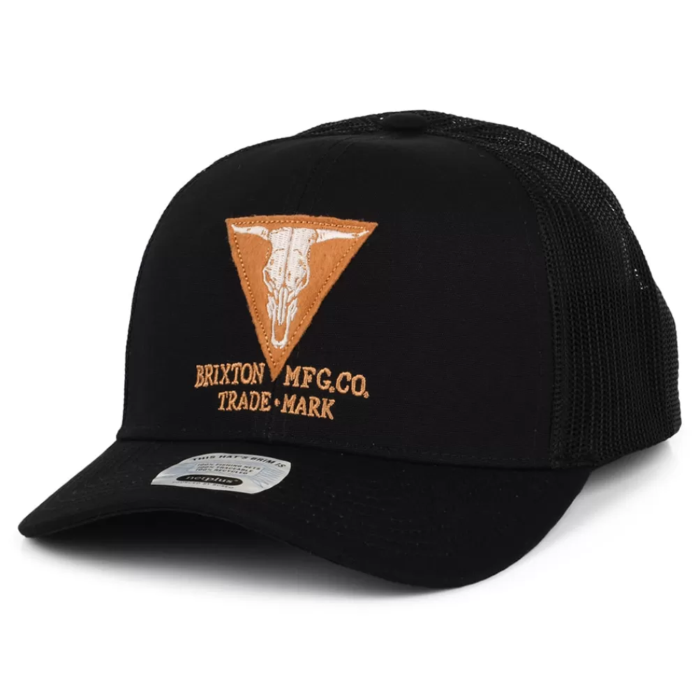 Casquettes Trucker | Casquettes De Baseball^Brixton Casquette Trucker Gunston NetPlus MP noir