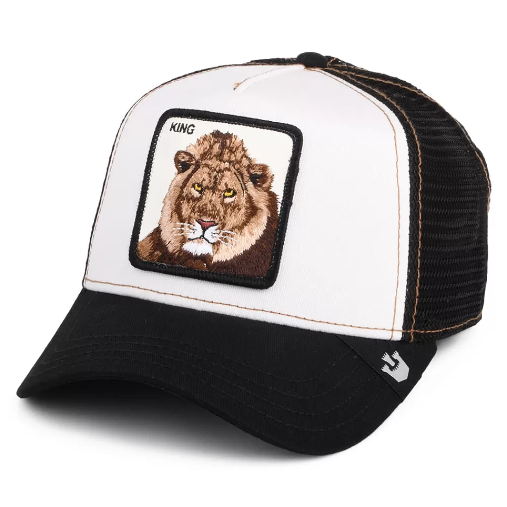 Casquettes Trucker | Casquettes De Baseball^Goorin Bros. Casquette Trucker King Lion blanc-noir