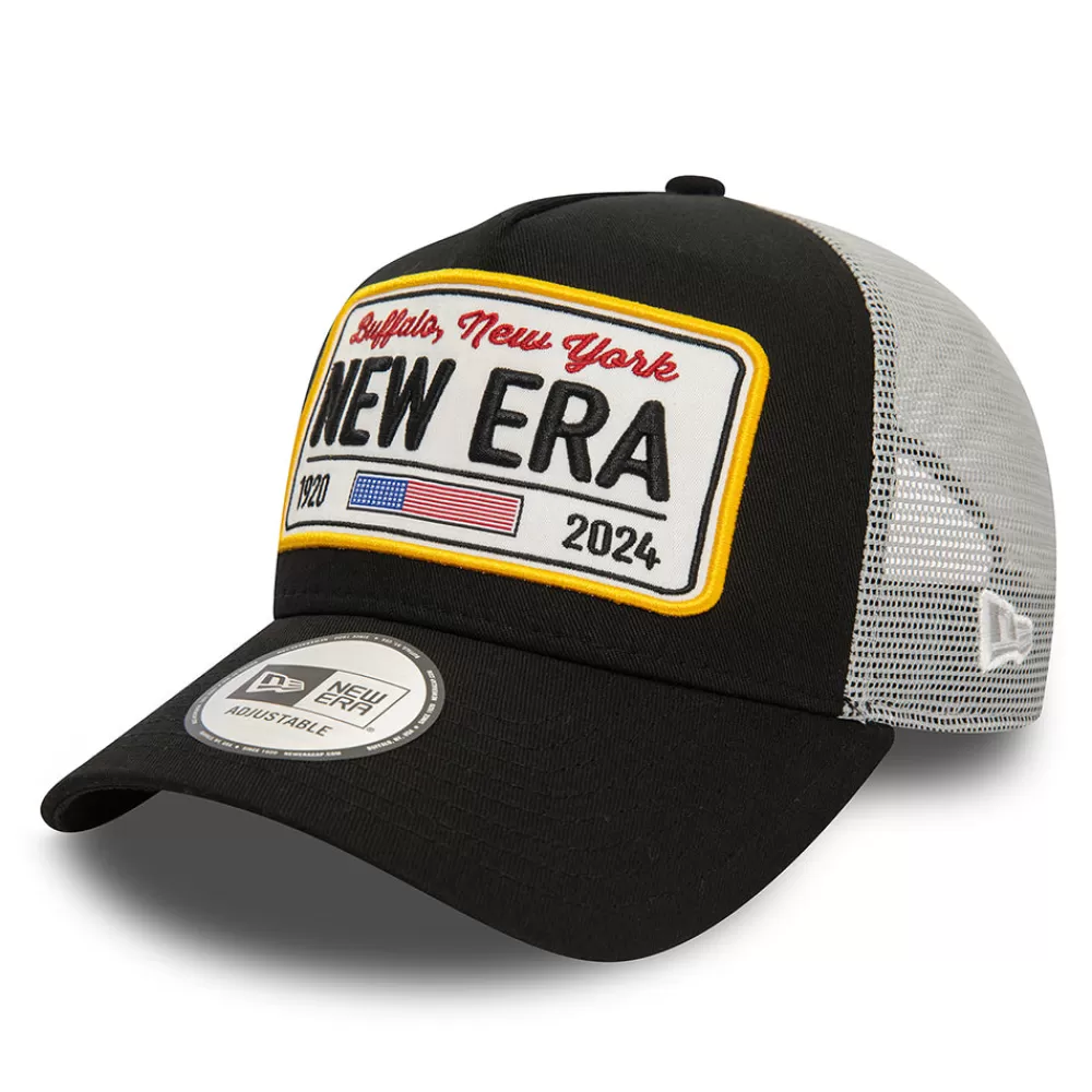 Casquettes Trucker | Casquettes De Baseball^New Era Casquette Trucker License Plate A-Frame noir-gris