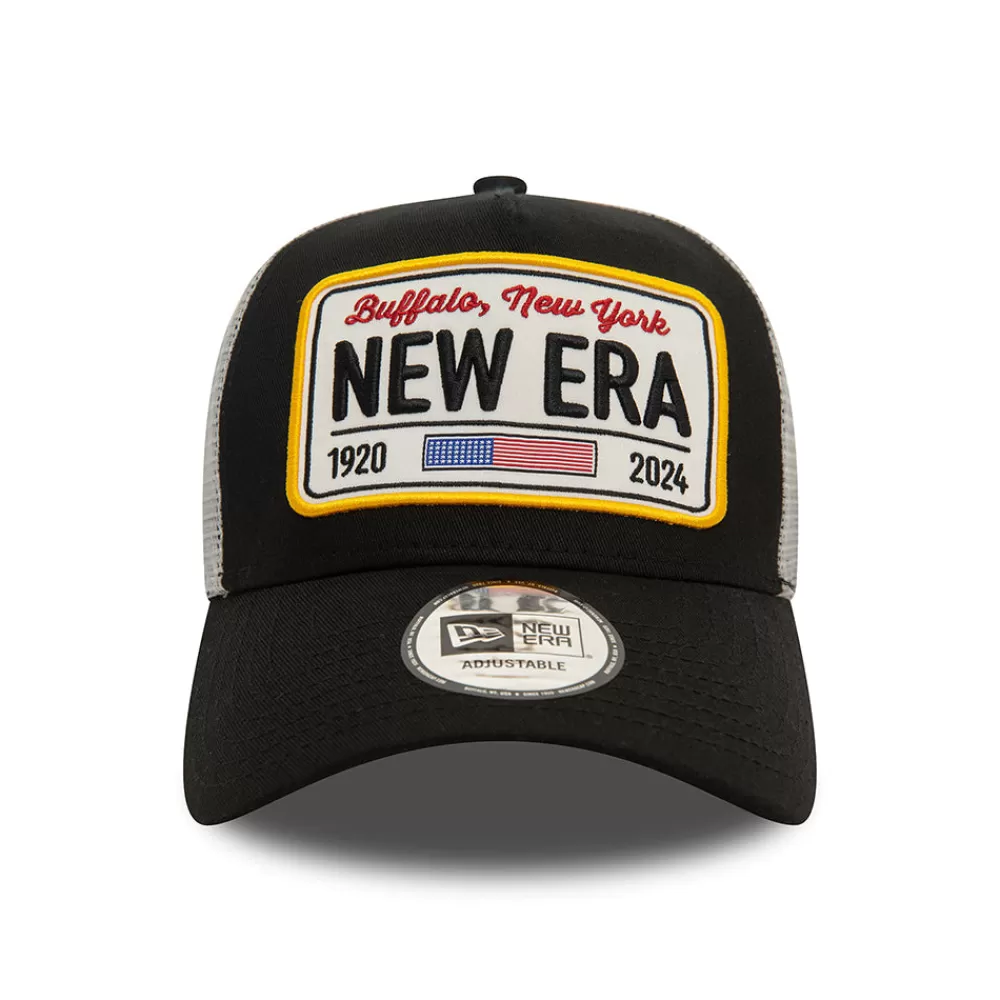 Casquettes Trucker | Casquettes De Baseball^New Era Casquette Trucker License Plate A-Frame noir-gris