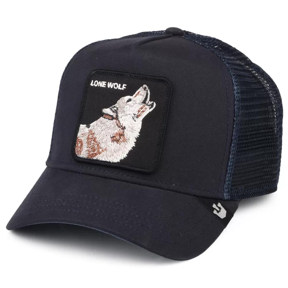 Casquettes Trucker | Casquettes De Baseball^Goorin Bros. Casquette Trucker Lone Wolf bleu marine