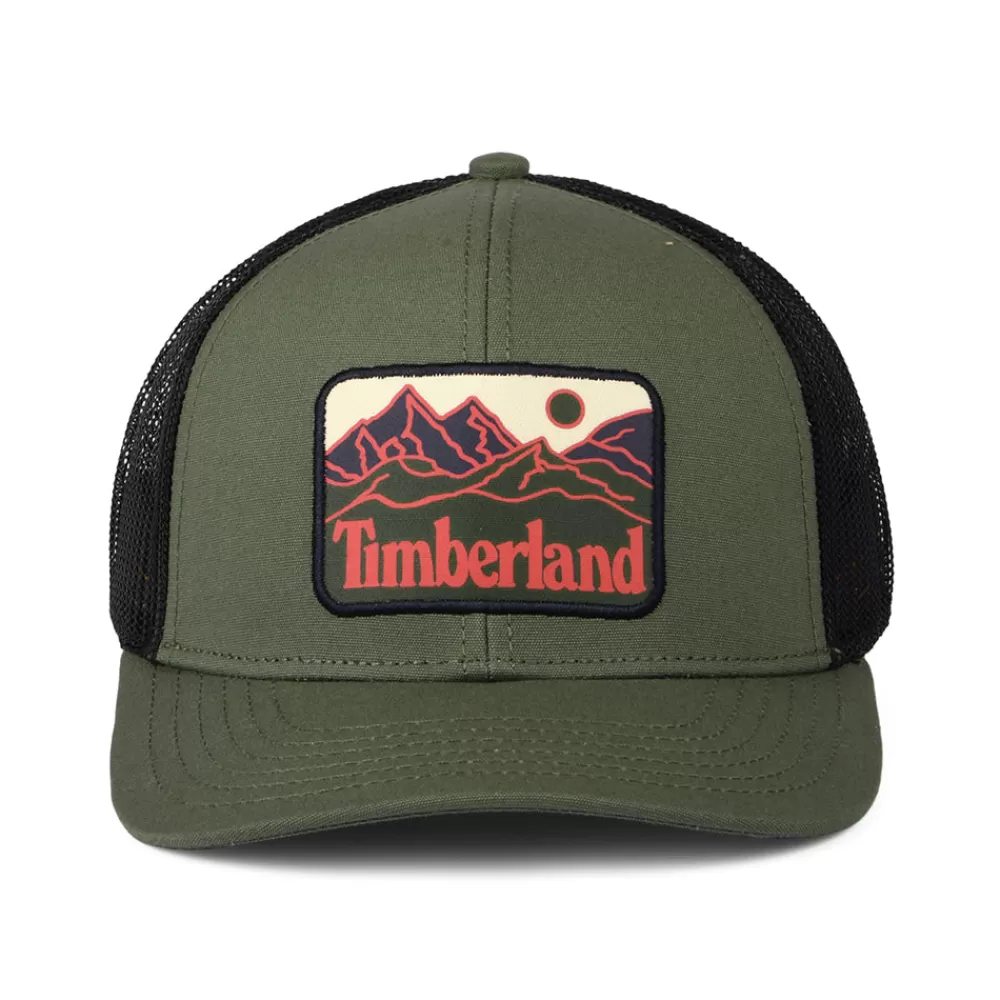 Casquettes Trucker | Casquettes De Baseball^Timberland Casquette Trucker Mountain Line Patch olive