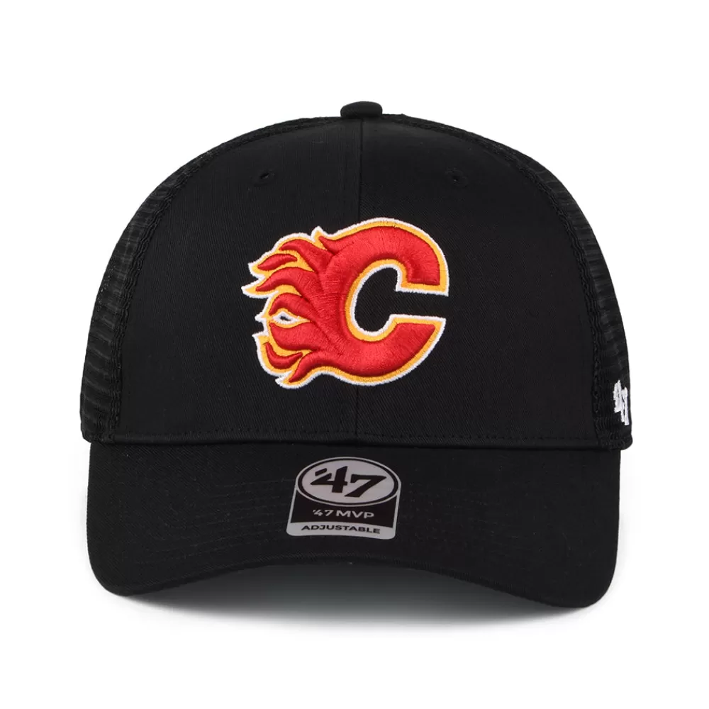 Casquettes Trucker | Casquettes Homme^47 Brand Casquette Trucker NHL Branson MVP Calgary Flames noir