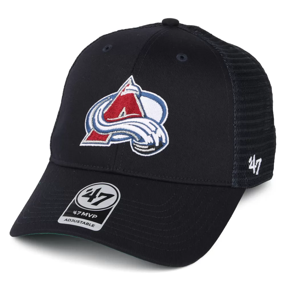 Casquettes Trucker | Casquettes Homme^47 Brand Casquette Trucker NHL Branson MVP Colorado Avalanche bleu marine