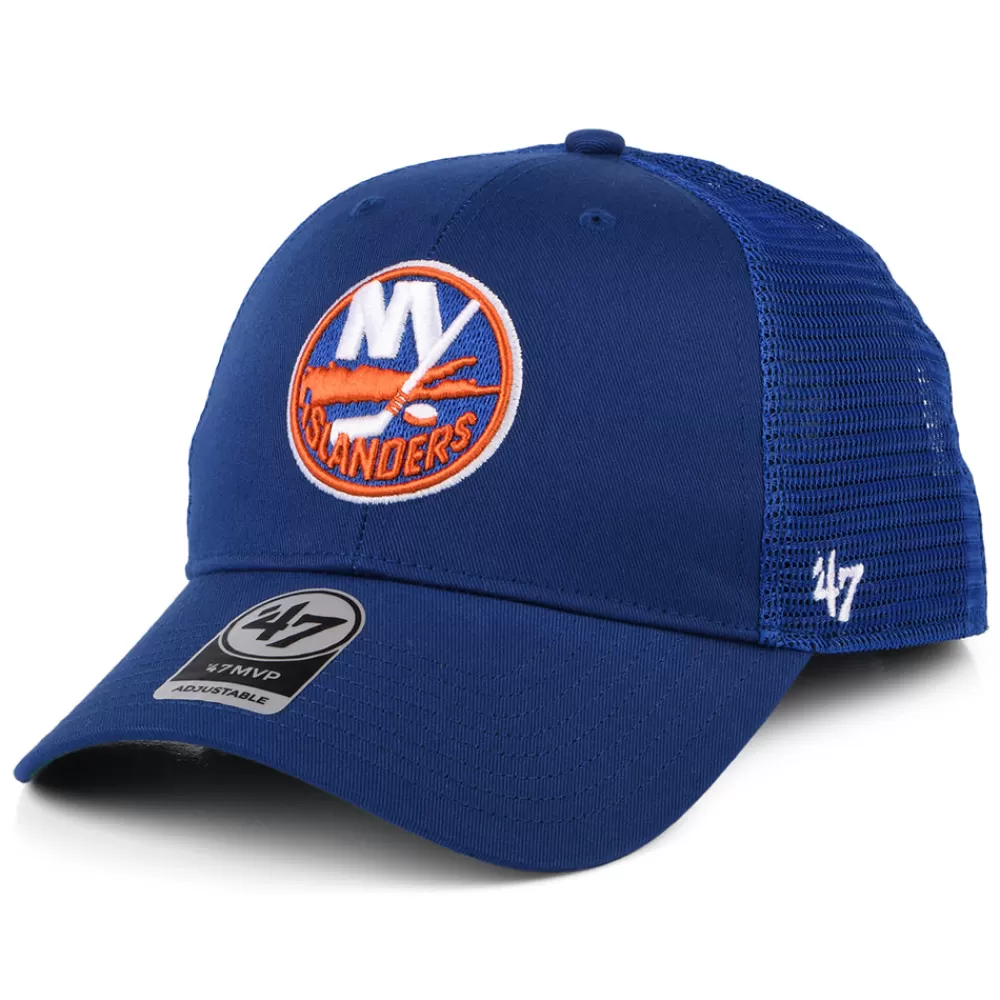 Casquettes Trucker | Casquettes Homme^47 Brand Casquette Trucker NHL Branson MVP New York Islanders bleu roi