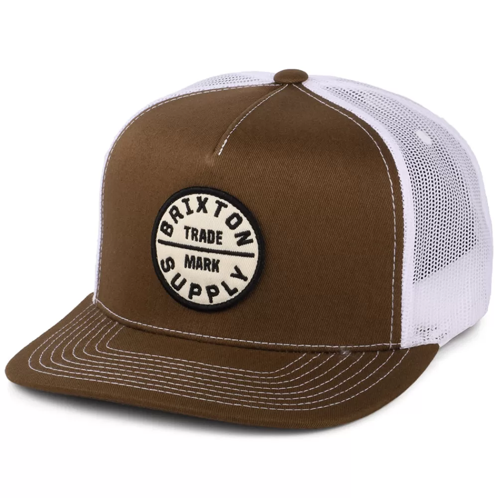 Casquettes Trucker | Casquettes Homme^Brixton Casquette Trucker Oath MP marron-blanc