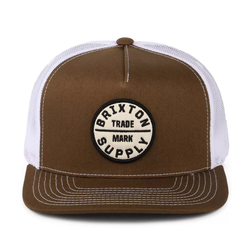 Casquettes Trucker | Casquettes Homme^Brixton Casquette Trucker Oath MP marron-blanc