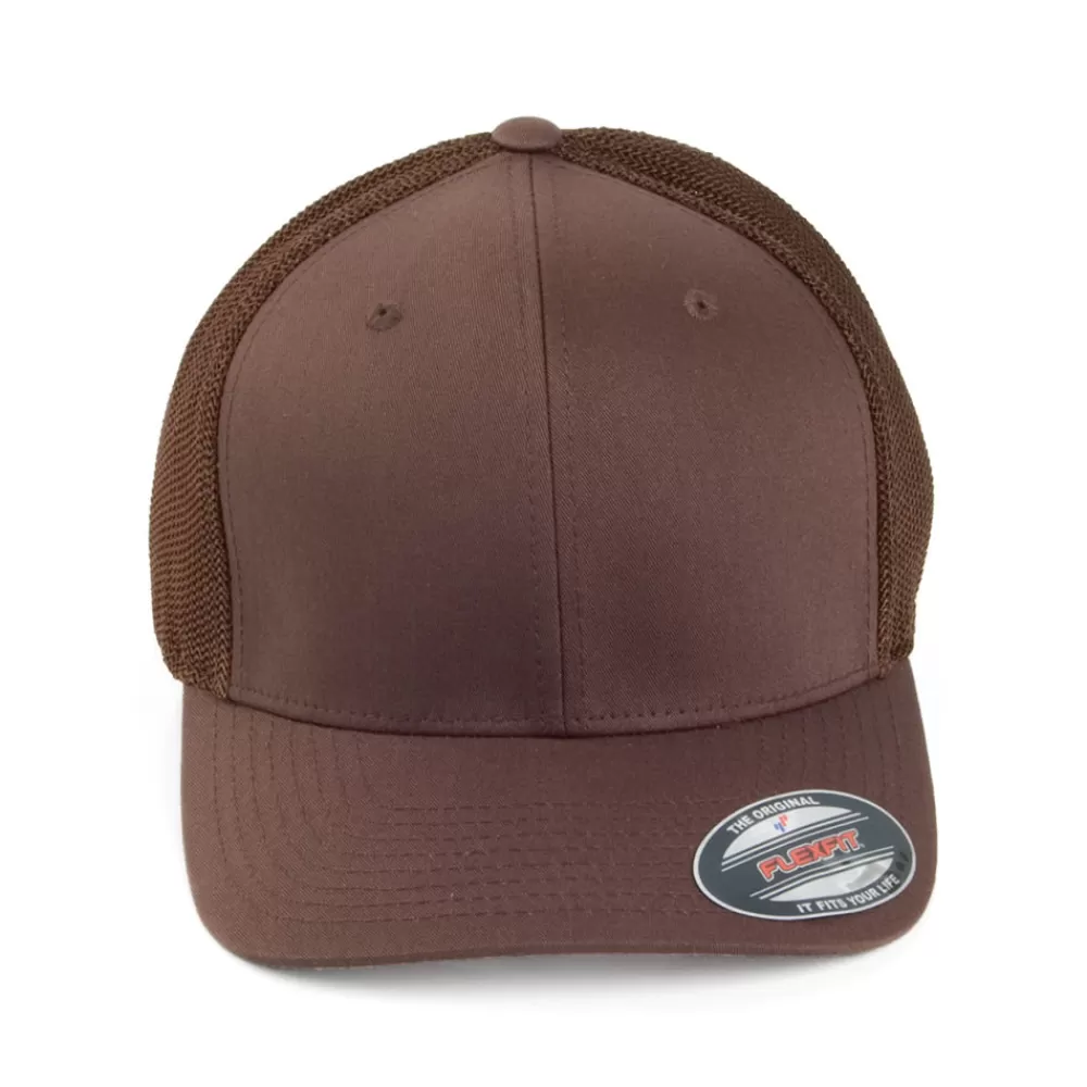 Casquettes Trucker | Casquettes De Baseball^FlexFit Casquette Trucker Tonal marron