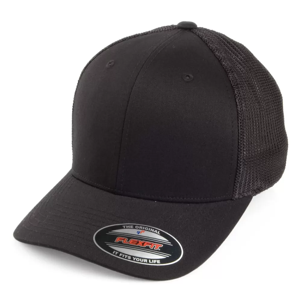 Casquettes Trucker | Casquettes De Baseball^FlexFit Casquette Trucker Tonal noir