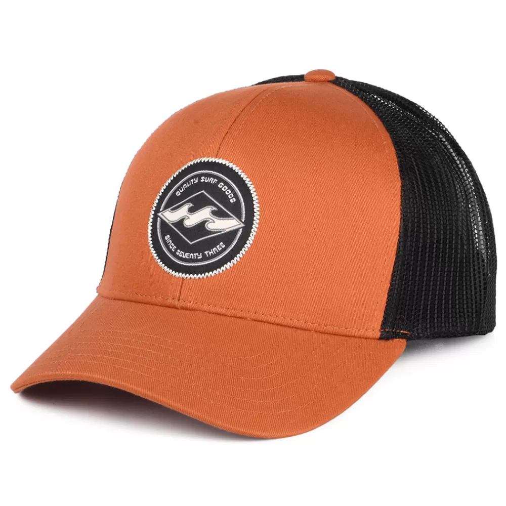 Casquettes Trucker | Casquettes De Baseball^Billabong Casquette Trucker Walled rouille-noir