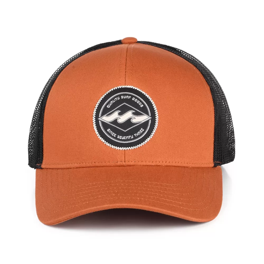 Casquettes Trucker | Casquettes De Baseball^Billabong Casquette Trucker Walled rouille-noir