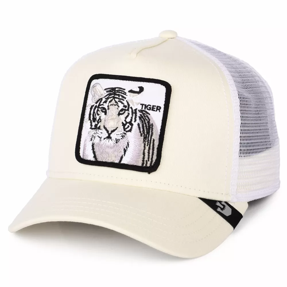 Casquettes Trucker | Casquettes De Baseball^Goorin Bros. Casquette Trucker White Tiger blanc