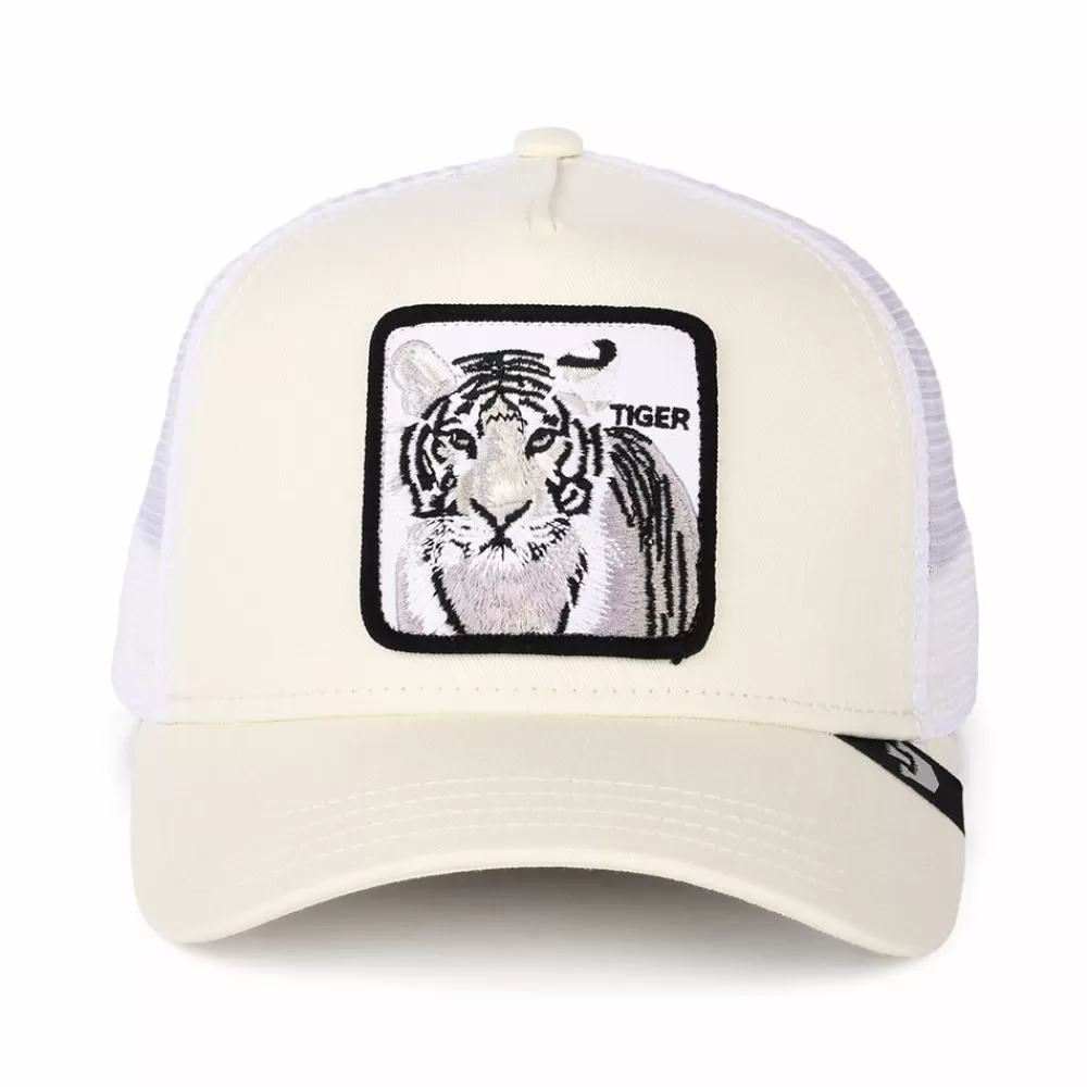 Casquettes Trucker | Casquettes De Baseball^Goorin Bros. Casquette Trucker White Tiger blanc