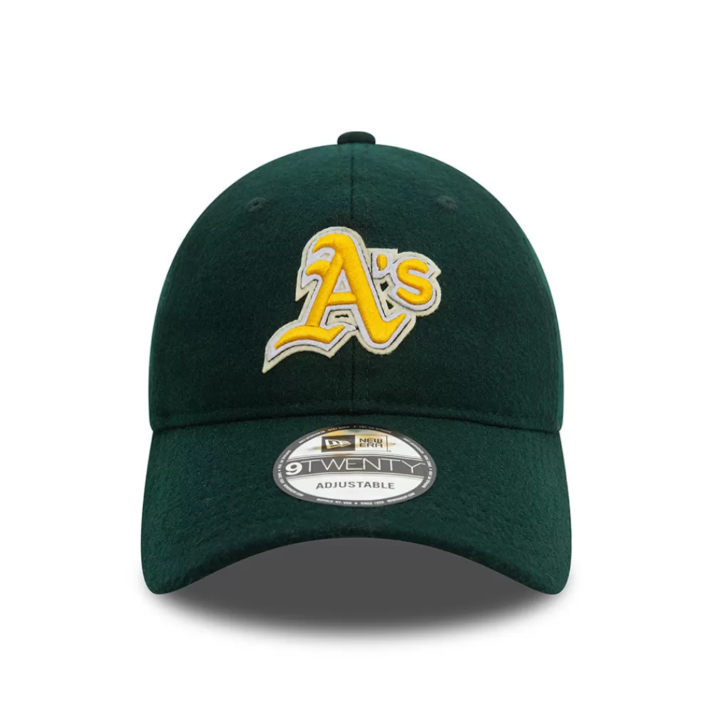 Chapeaux Hiver | Casquettes De Baseball^New Era Casquette 9TWENTY MLB Melton Oakland Athletics vert foncé