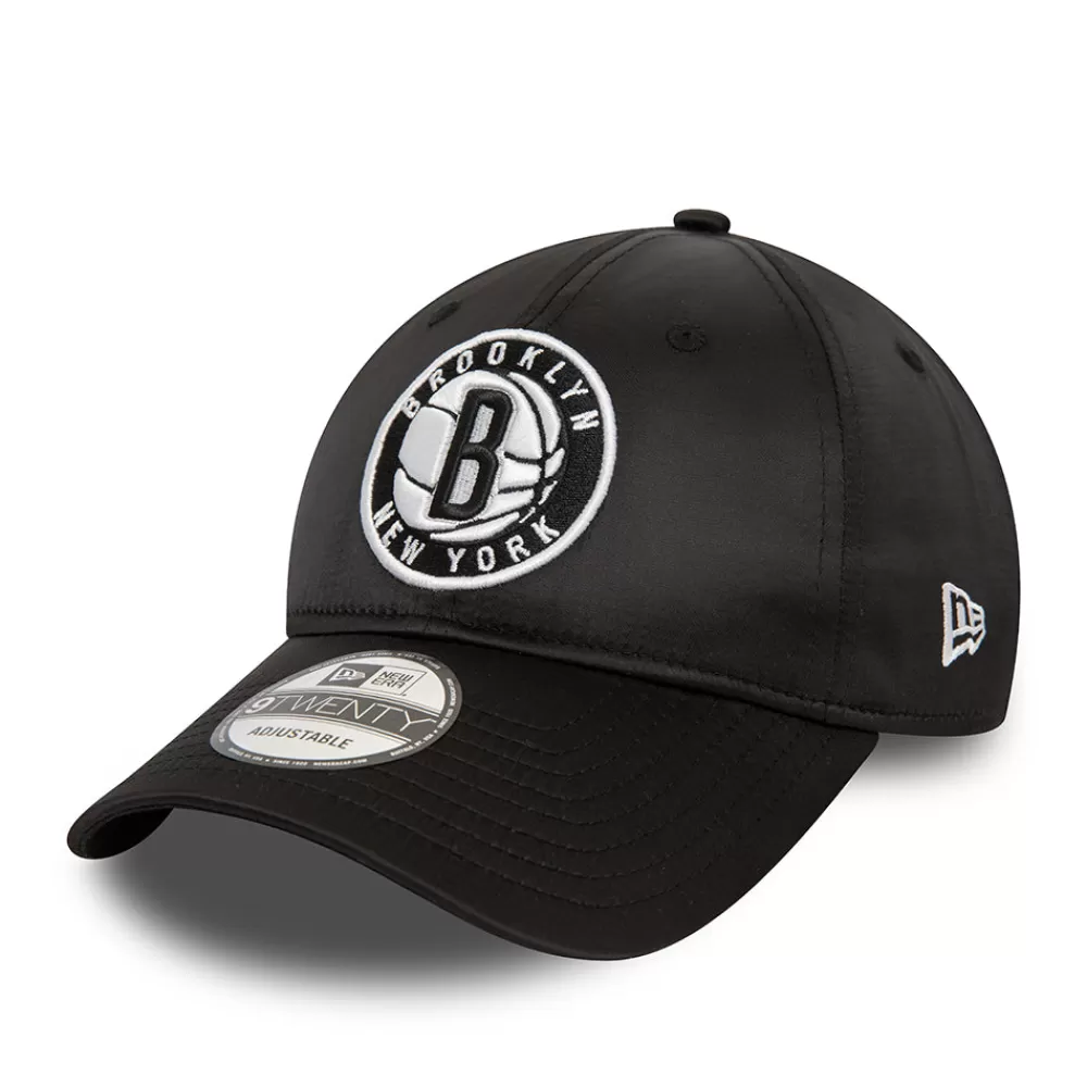 Casquettes Homme^New Era Casquette 9TWENTY NBA Satin Brooklyn Nets noir