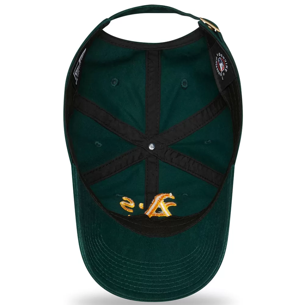 Casquettes De Baseball | Casquettes Homme^New Era Casquette 9TWENTY Oakland Athletics MLB League Essential vert foncé-jaune