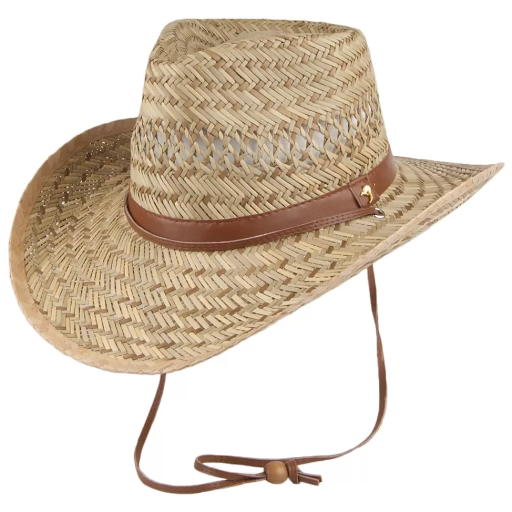 Chapeaux Été | Chapeaux De Cowboy^Dorfman Pacific Chapeau Australien en Paille Kangaroo Rush naturel